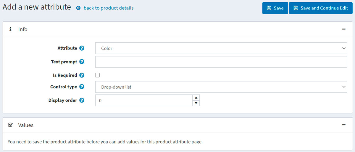 افزودن یک ویژگی جدید