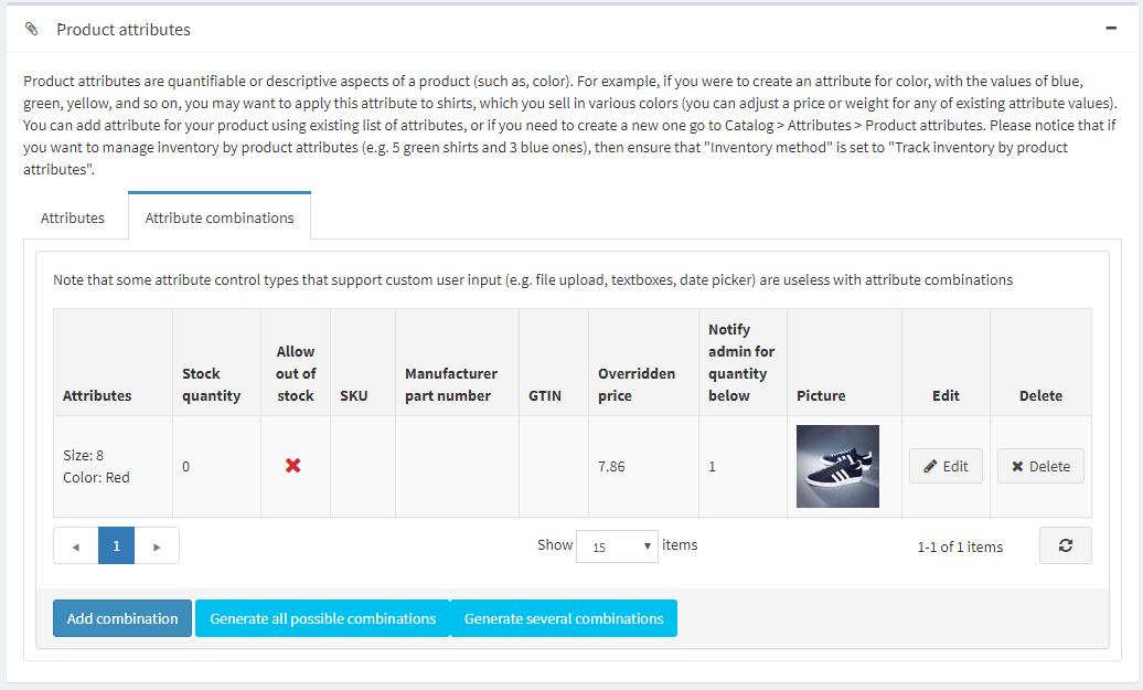 ترکیبات محصول