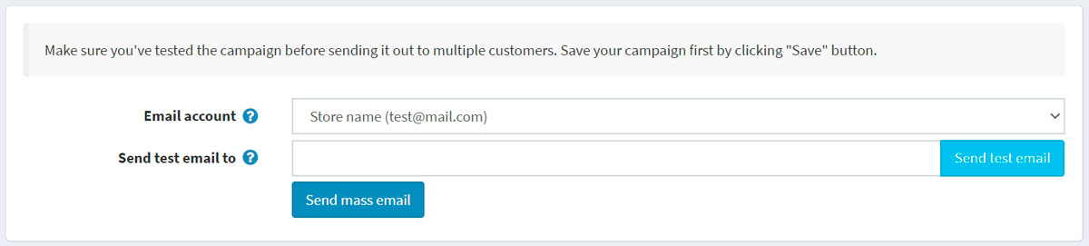 ایمیل آزمایشی