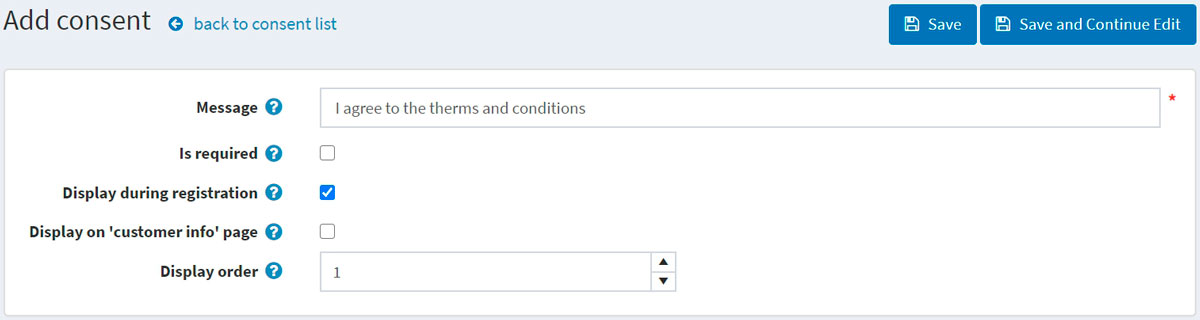 افزودن رضایتنامه