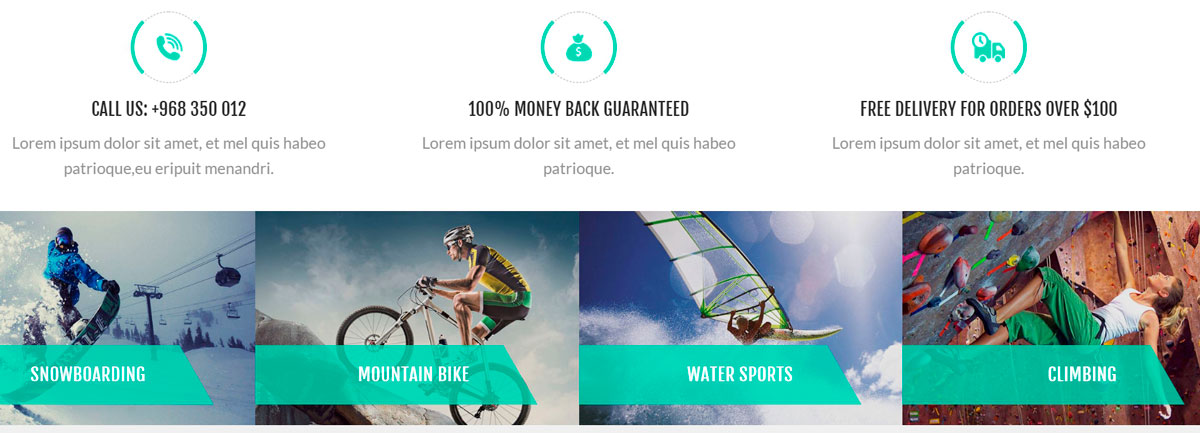 دسته‌بندی‌های صفحه اصلی