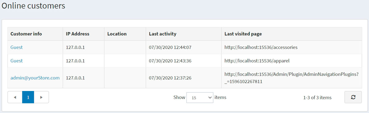 مشتریان آنلاین