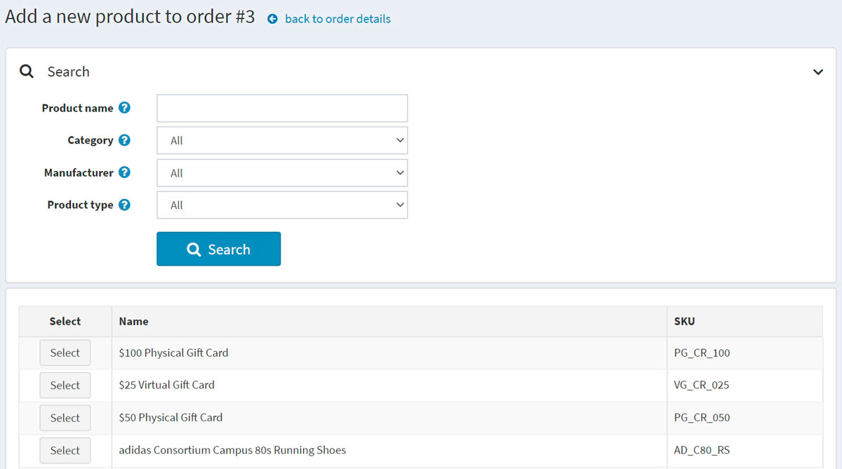 افزودن محصول