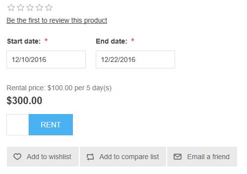 اجاره در فروشگاه عمومی