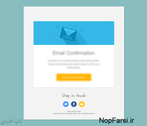 قالب ایمیل - Email Templates