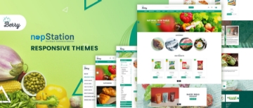 قالب فروشگاهی Berry - نمونه 3