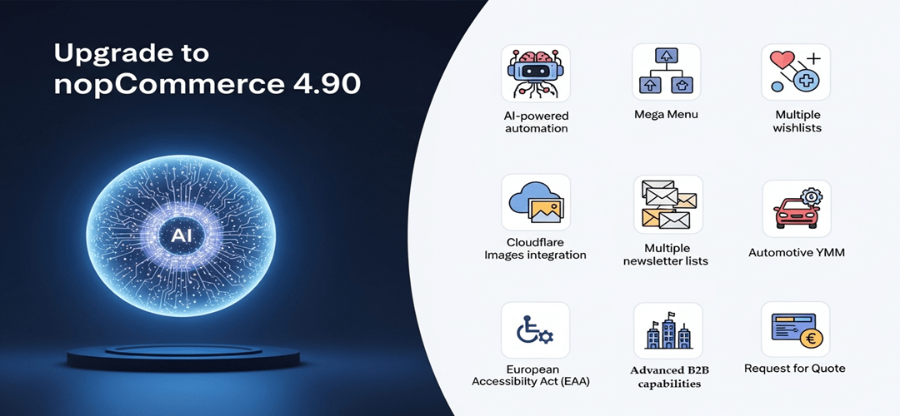 ناپ کامرس 4.9  ویژگیها و بهبود ها