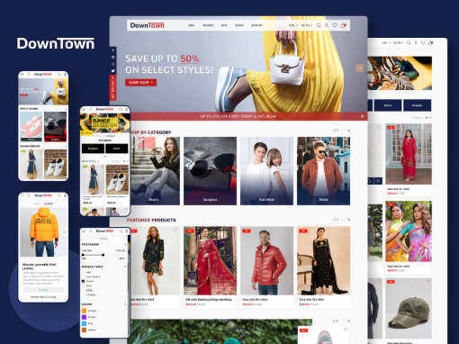 تصویر  قالب دانتاون